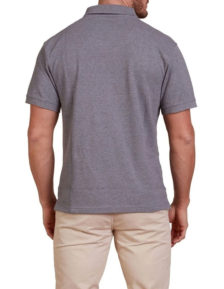 Signature Pique Polo Grey