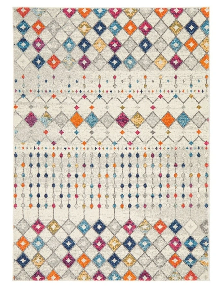 Mirage Peggy Tribal Morrocan Style Rug in Multi