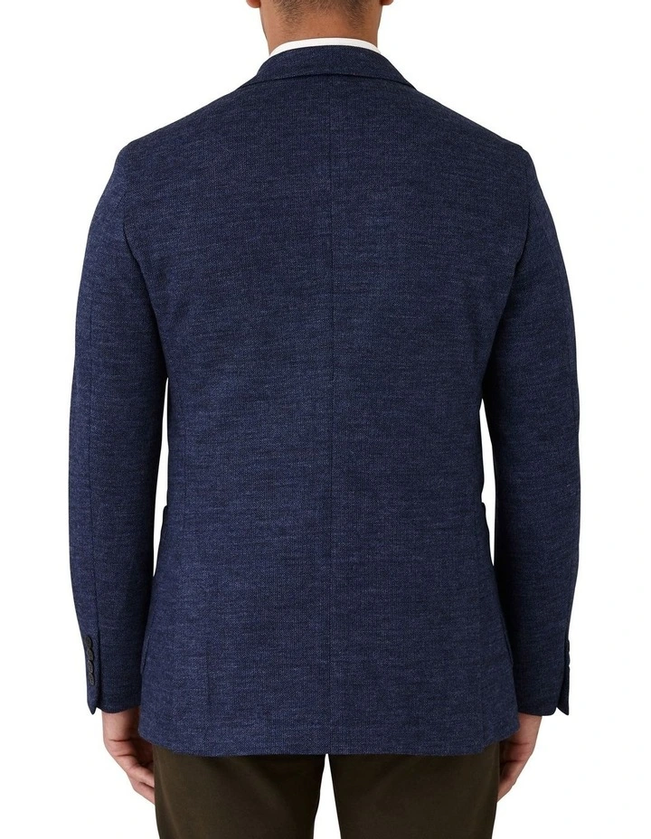 Malvern Modern Fit Sports Jacket in Blue