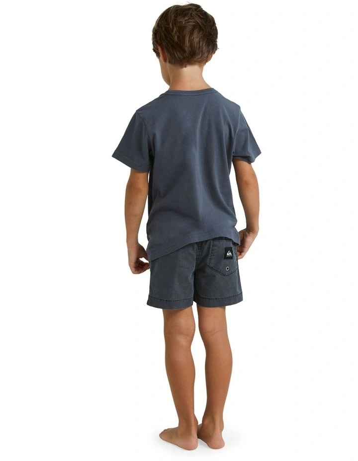 Shaka Bones T-shirt in Iron Gate