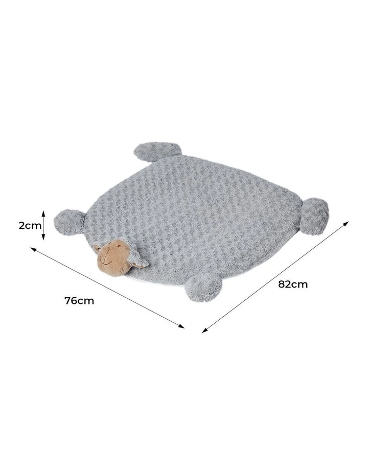 Cushion Puppy Kennel Calming Beds M in Grey