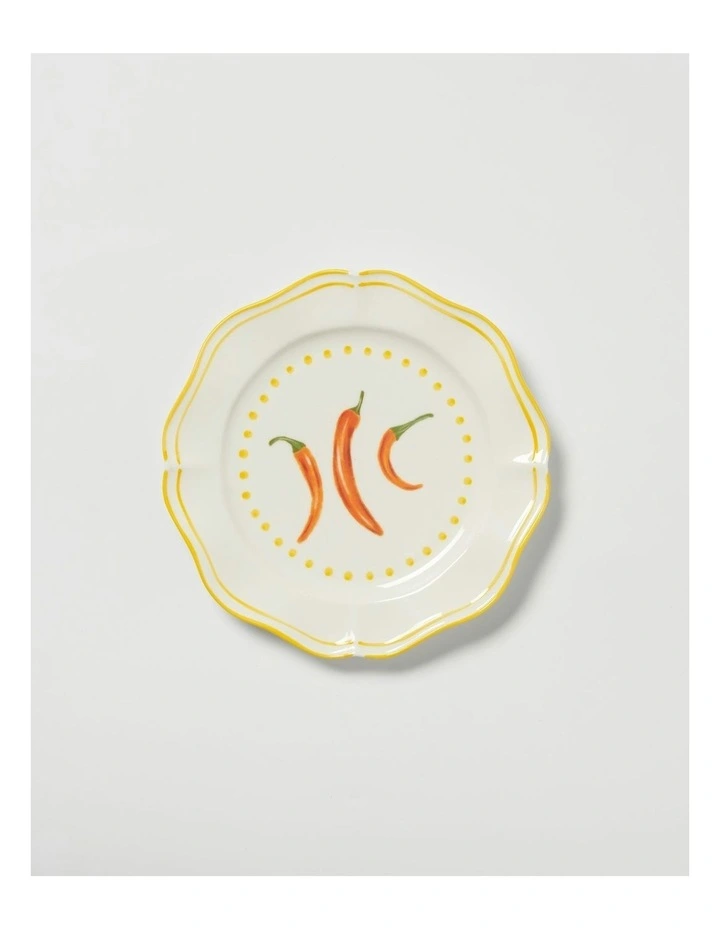 Capri 2.0 Side Plate in Yellow