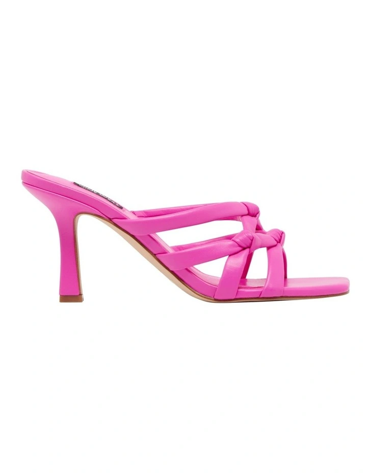 Yeander Heeled Sandal in Pink