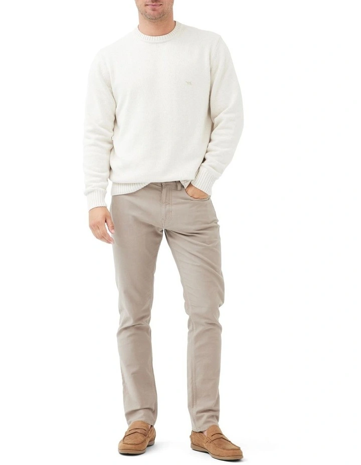 Gunn Crew Knit in Natural