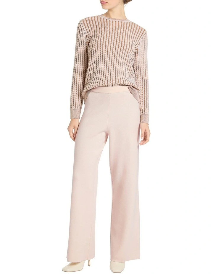 Miayim Knit Pant in Cream