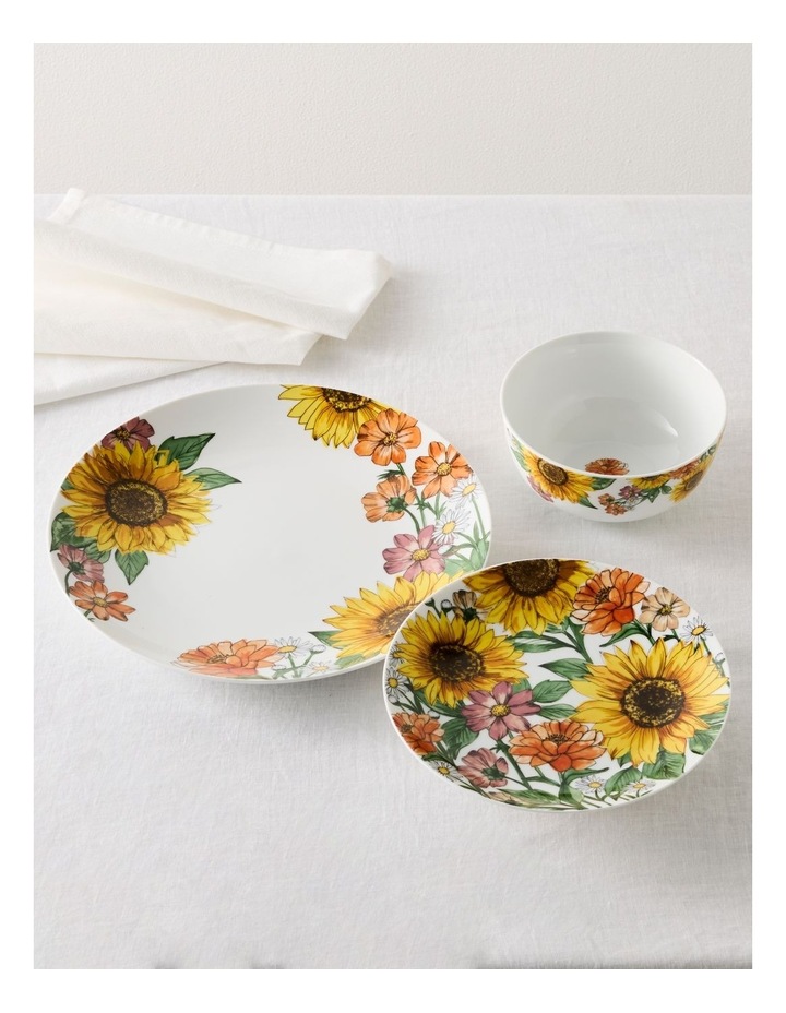 Sunflower 12 Piece Dinner Set in Mixed Colours