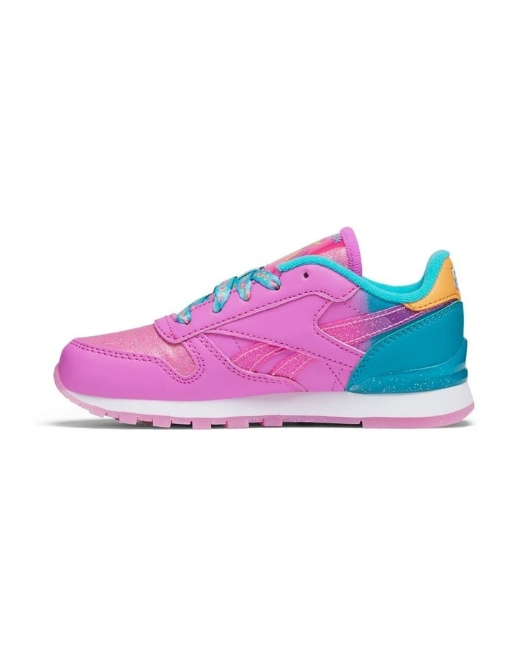 Classic Leather Step N Flash Sneakers in Pink