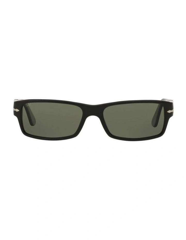 PO2747S-57 Black Polarised Sunglasses