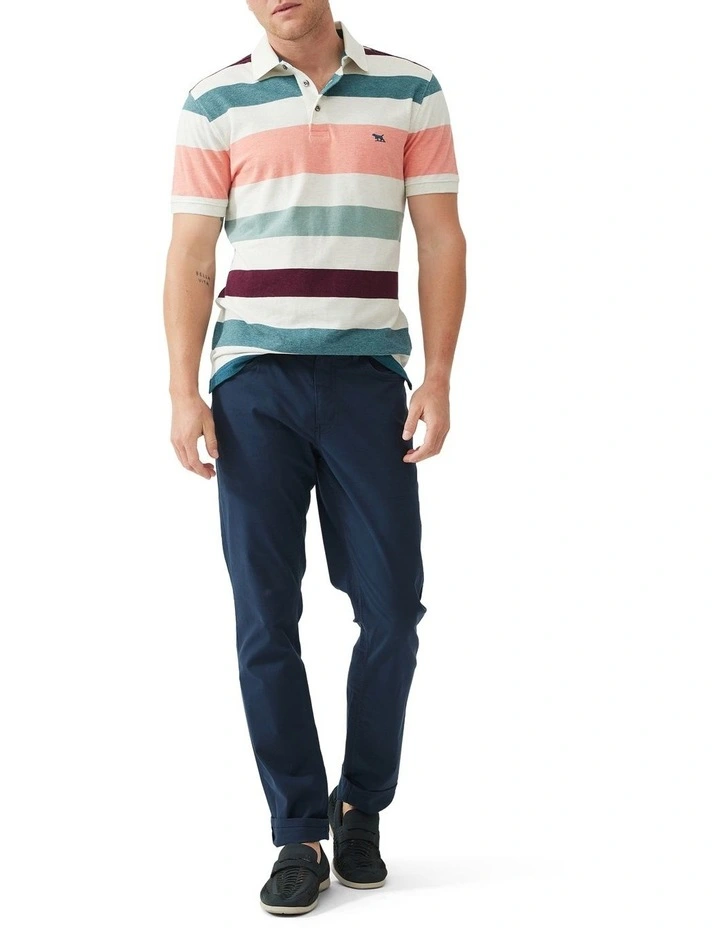Cambridge Polo Shirt in Sunset