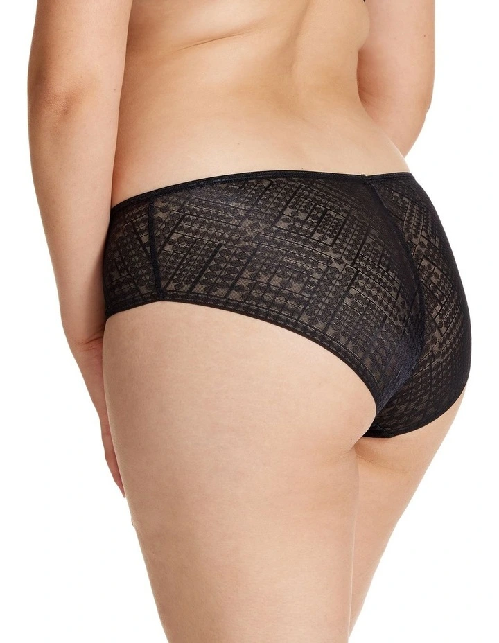 Shine Brief in Jet Black