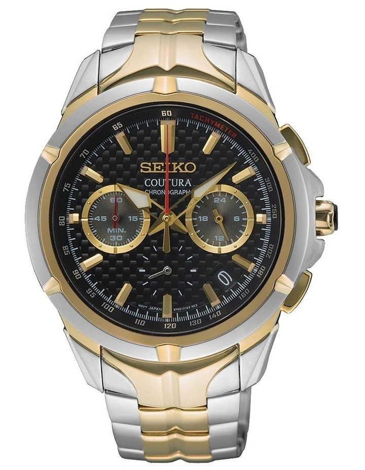 Coutura Stainless Steel Watch SSB434P-9 in Silver & Gold
