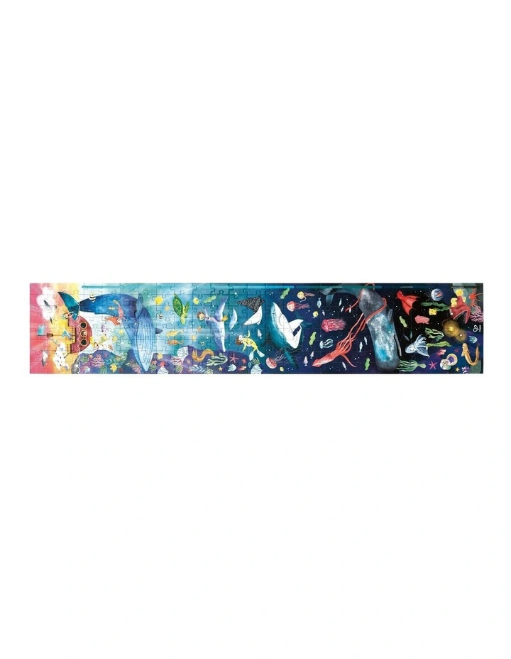 Glow-in-the-Dark Ocean Life Puzzle (1.5m long)