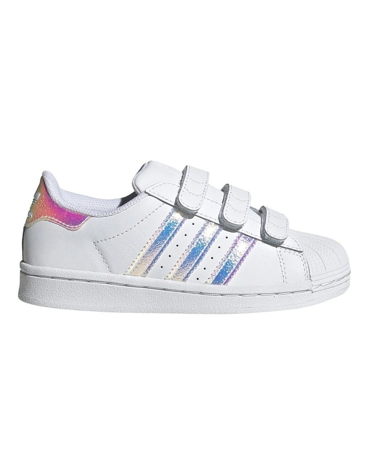Superstar Foundation Strap Pre School Girls Shoes