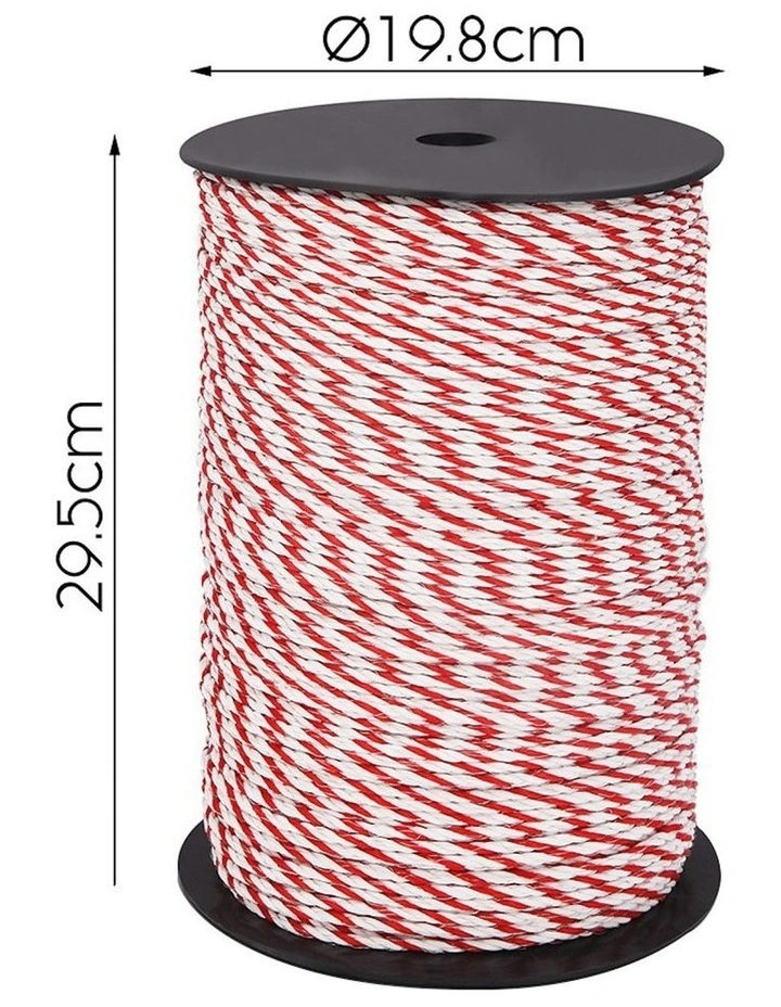 Electric Fence Wire Tape 1000M In Red/White