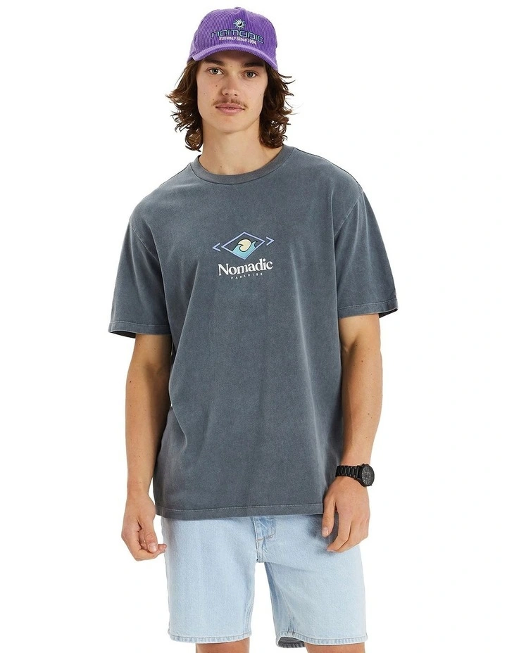 Access Relaxed Tee in Pigment Castlerock