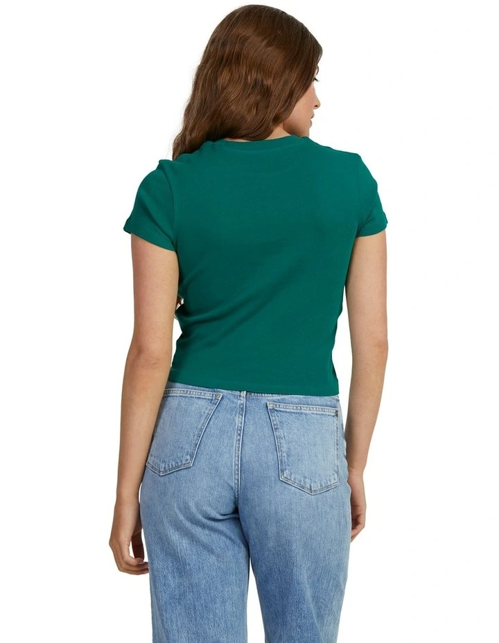 Summertime Glow Boyfriend T-shirt in Aventurine