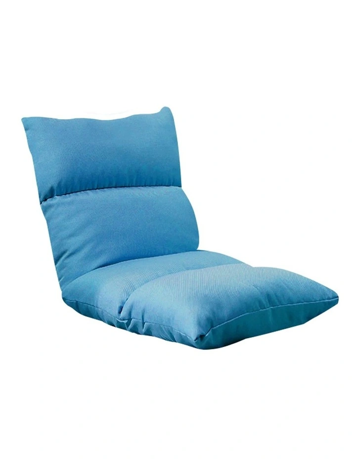 Floor Lounge Recliner Chair in Blue