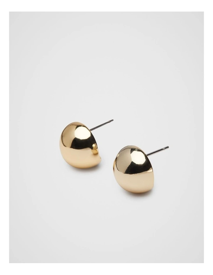Organic Studs in Gold