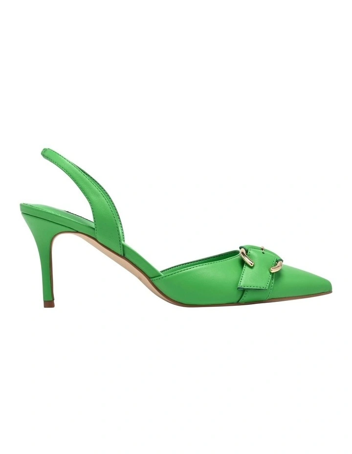 Mabla Slingback Pump in Green