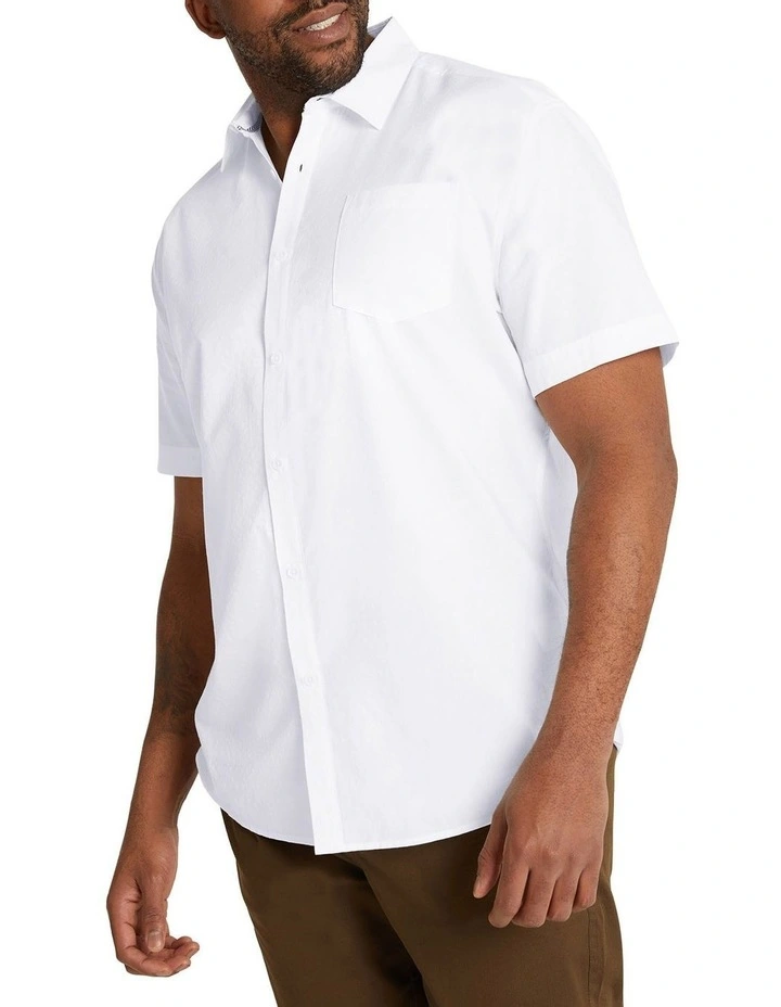Hugo Textured Shirt in White