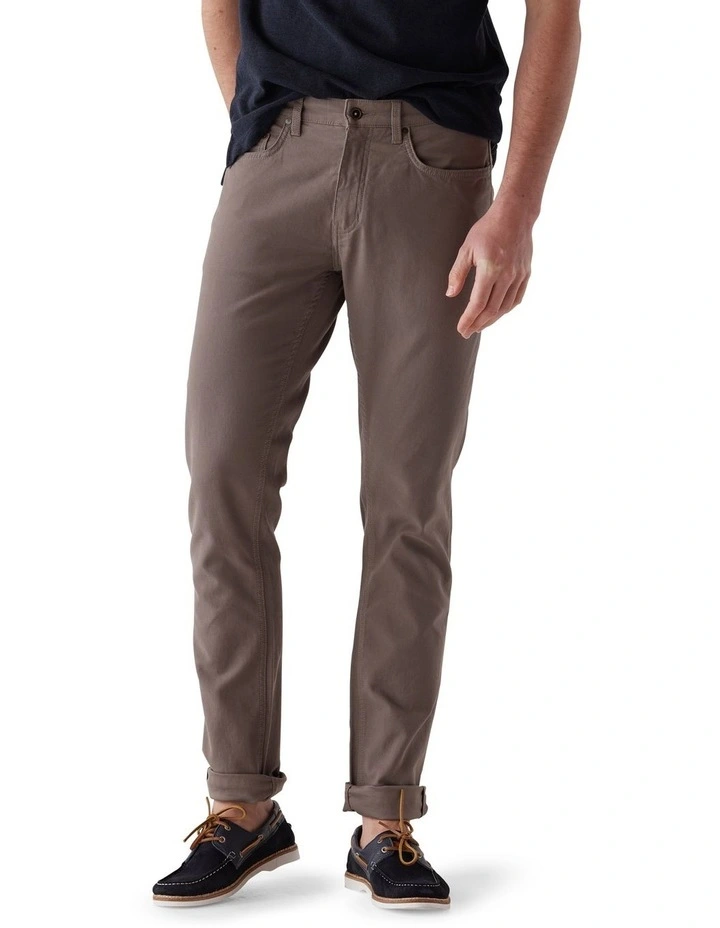 Motion 2 Straight Jean Regular Leg Pebble