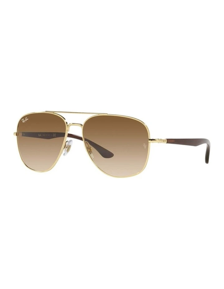 RB3683 Gold Sunglasses