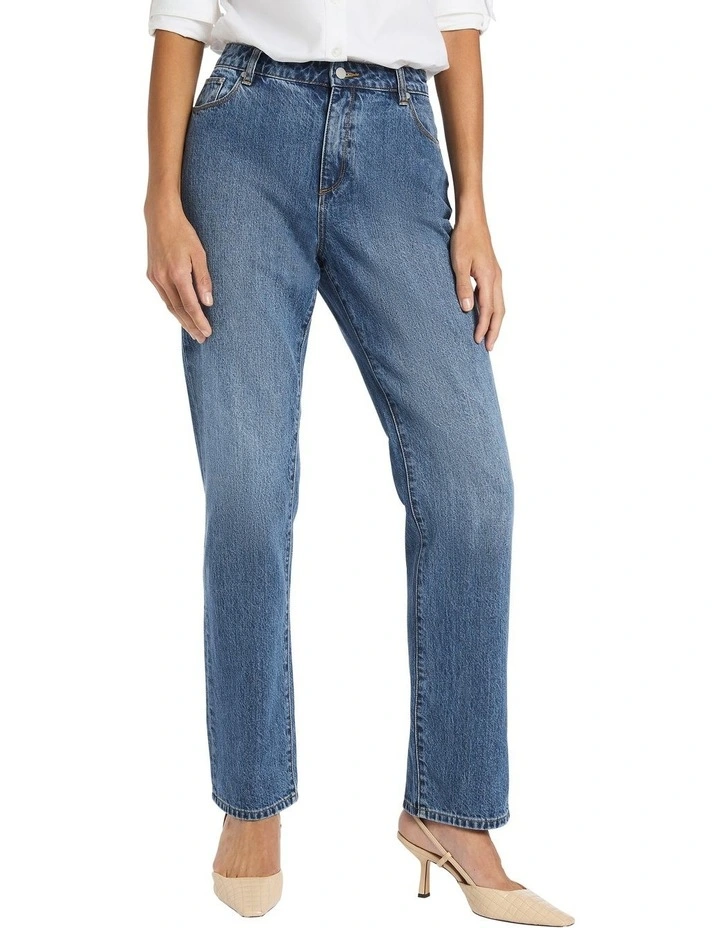 Verona Straight Leg Jean in Blue