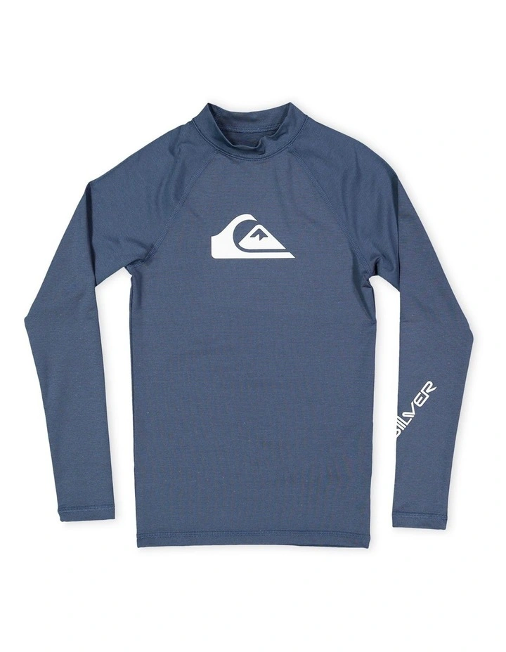 All Time Long Sleeve Rashguard in Navy