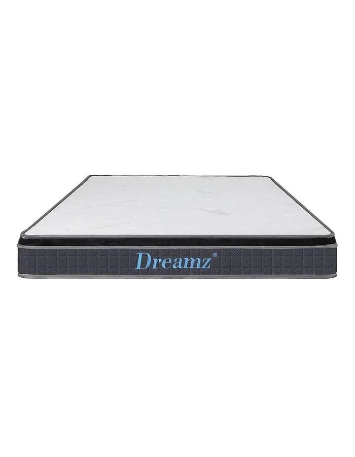 Queen Spring Mattress Medium Firm 18cm in White