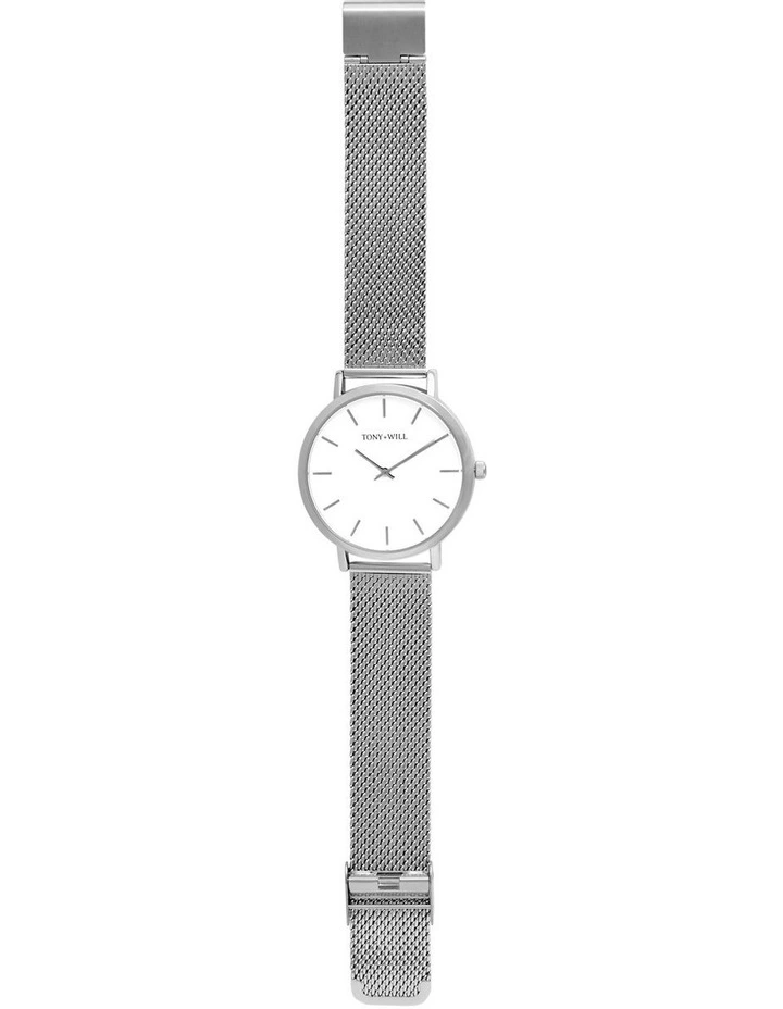 Classic Mesh Watch in Silver