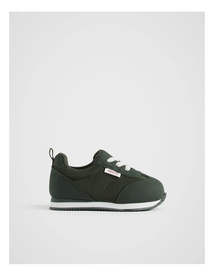 Elastic Jogger Shoes in Pine