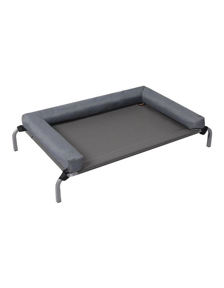 XL Trampoline Pet Bed in Grey