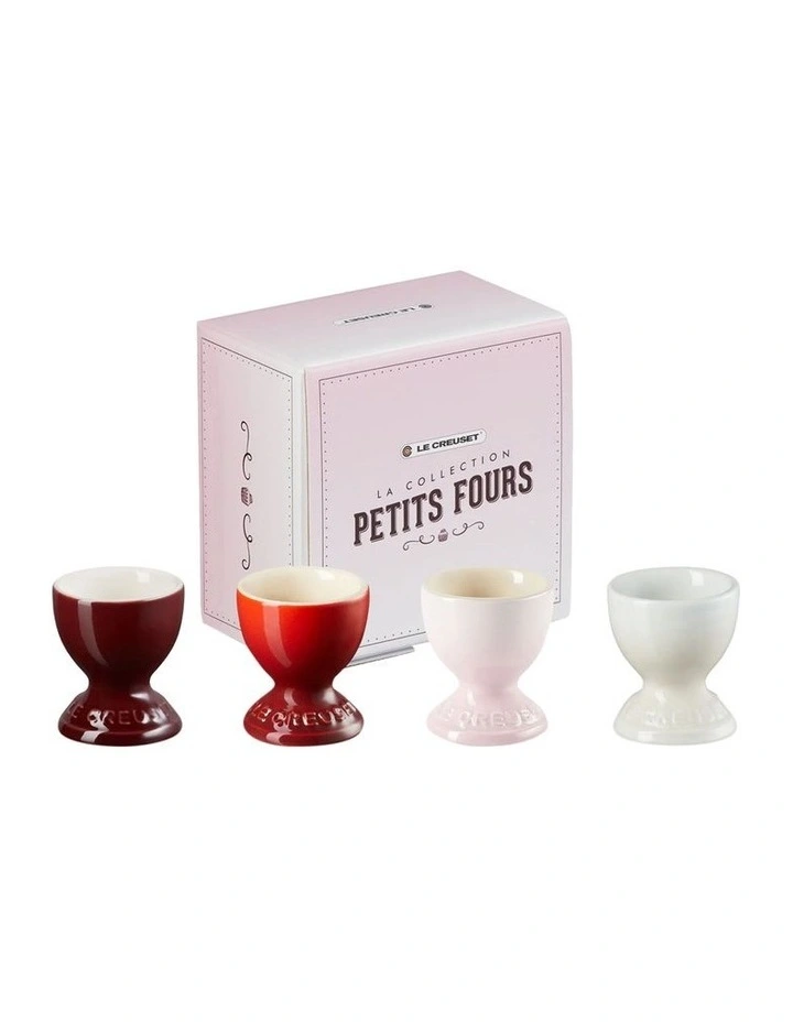 Egg Cup Set 4 Pack in Petit Four