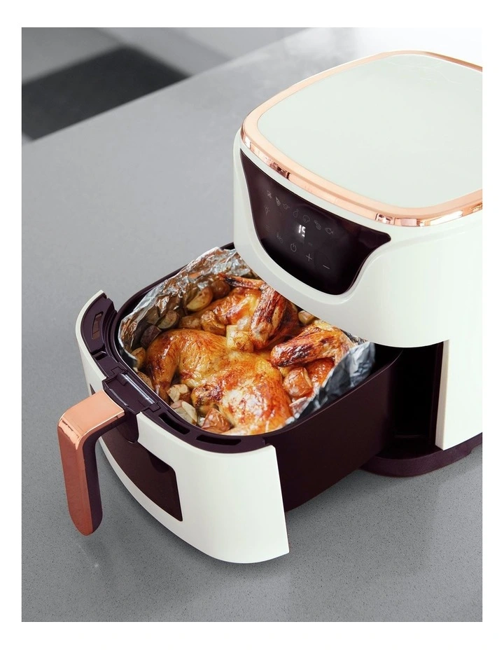 7 Preset Function Compact Air Fryer Oven 6 Litre