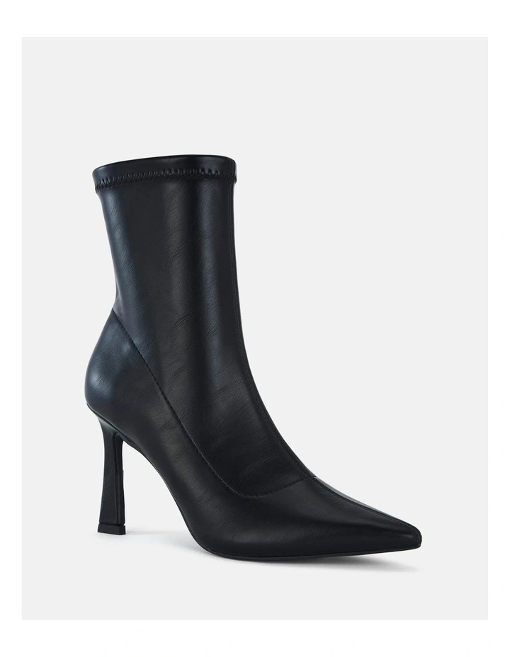Kroc Zip Sided Boots in Black