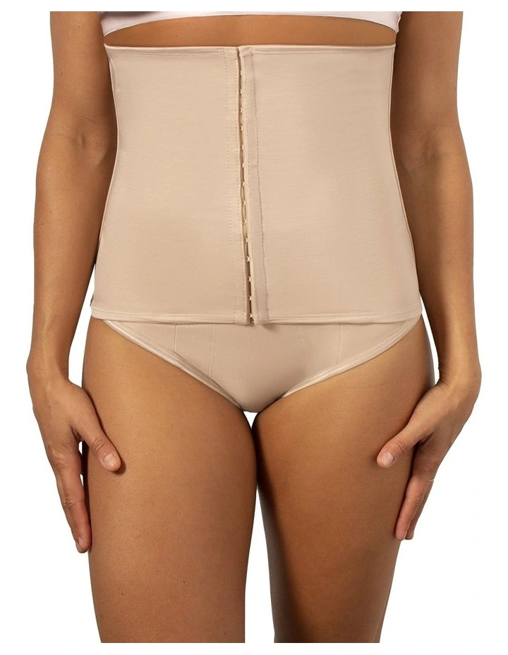 Inches Off Waist Cincher in Beige
