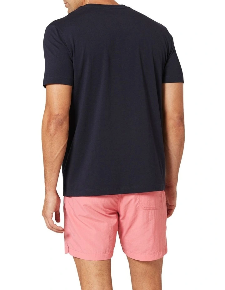 Pima Cotton Tee Navy