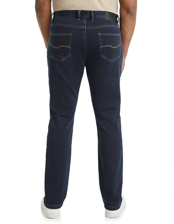 Maison Regular Knit Jean in Ink