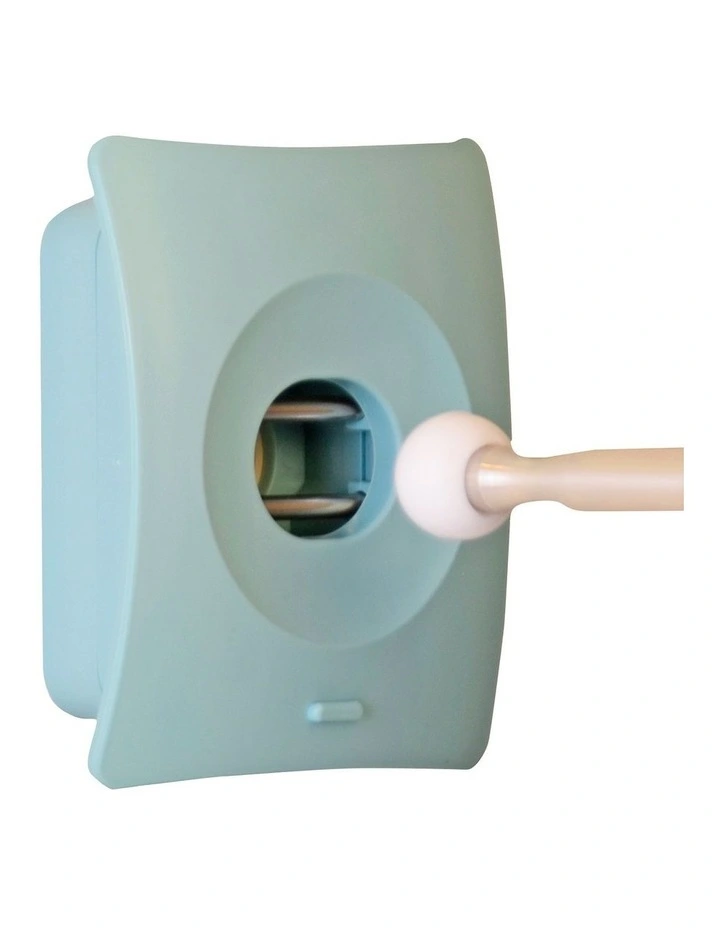 Wall Mount Catchhole and Door Stopper Set in Blue