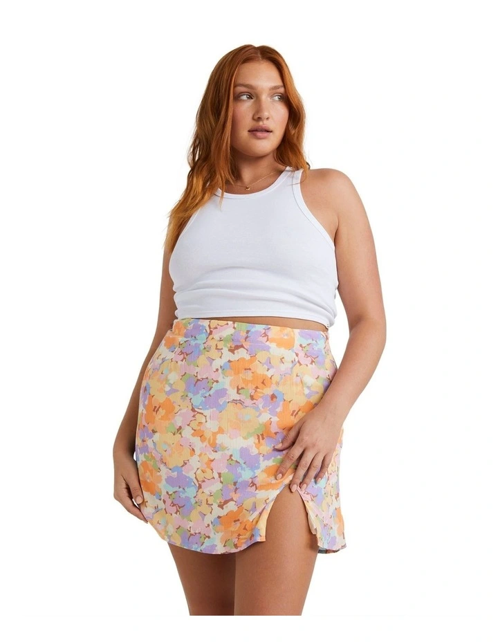 Your Fav Skirt in White Multi