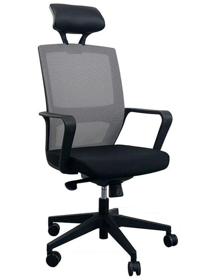Argo Executive Office Chair With Headrest Black