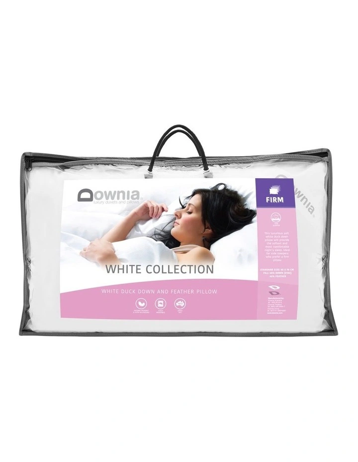 White Collection Duck Down & Feather Pillow