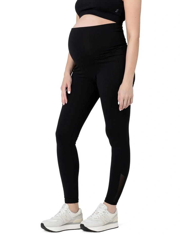 Active Over Tummy Legging in Black