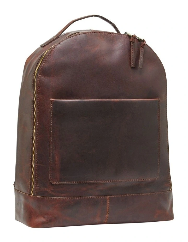 Griffin Backpack in Saddle Tan
