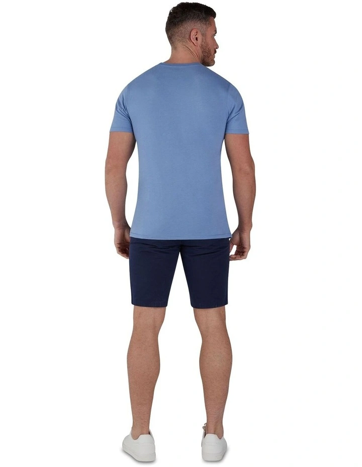 On Tour T-shirt in Chambray