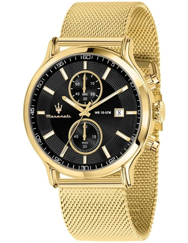 Epoca Stainless Steel Chronograph Watch R8873618014 in Gold