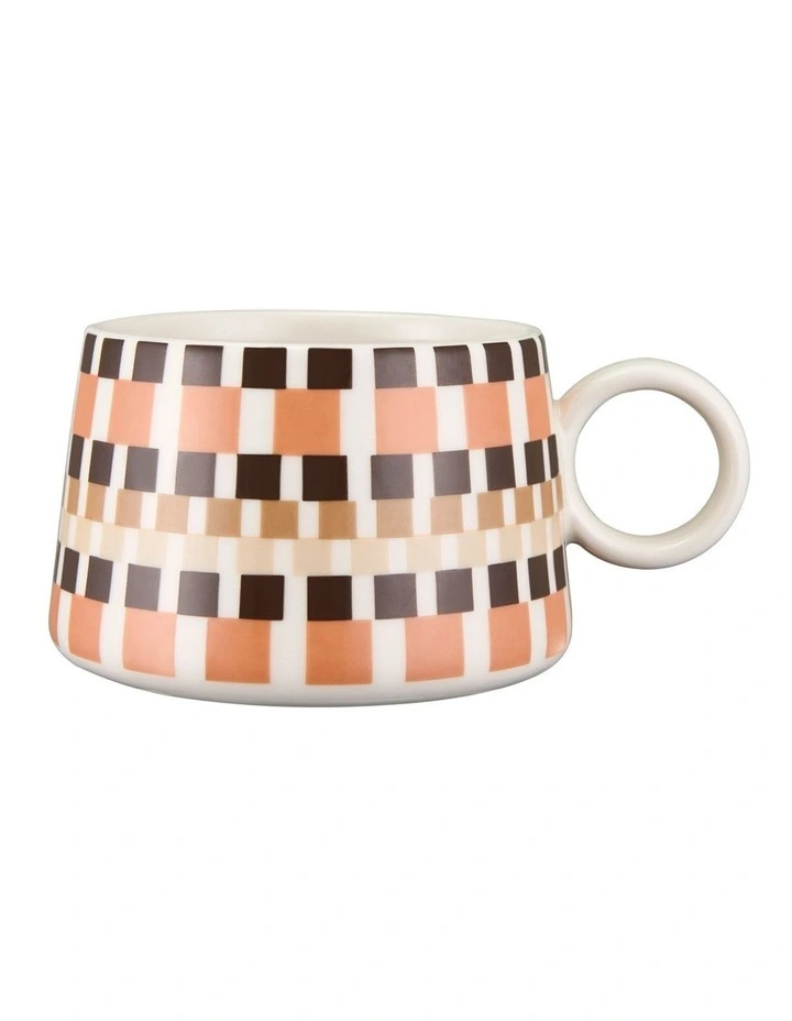 Mosaic Mug 320ml in Orange