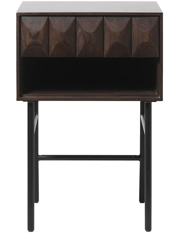 Latina Side Table in Brown/Black