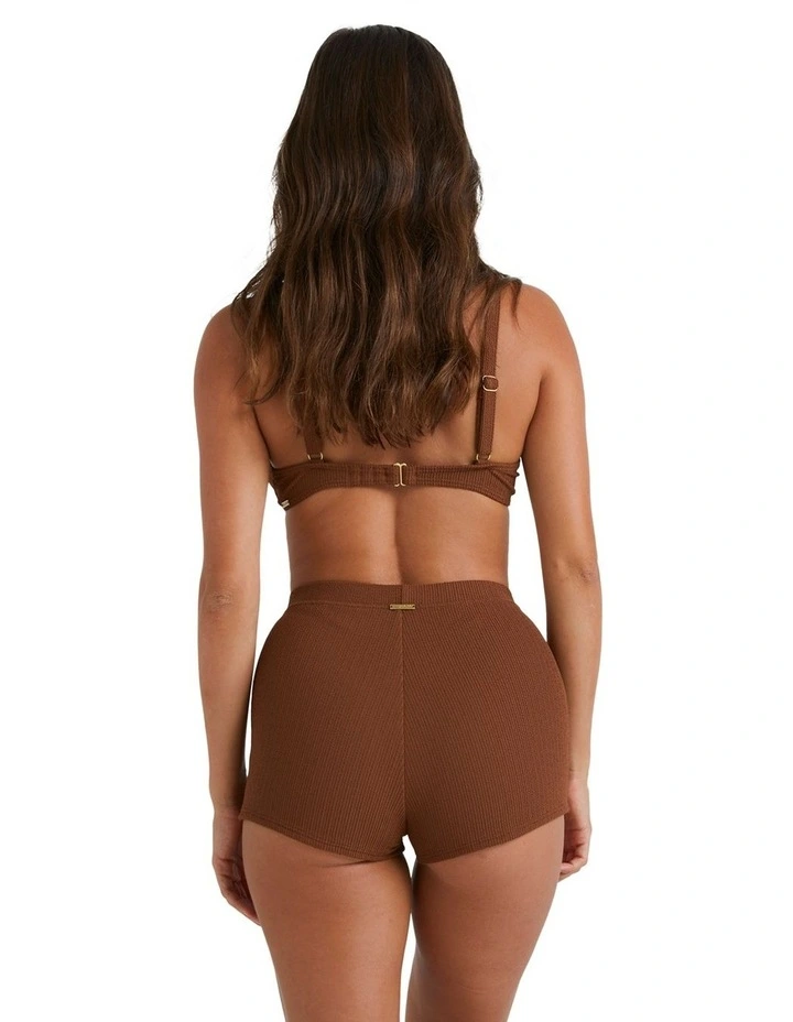 Sunrays Palma Short Bikini Bottoms in Toasted Coconut