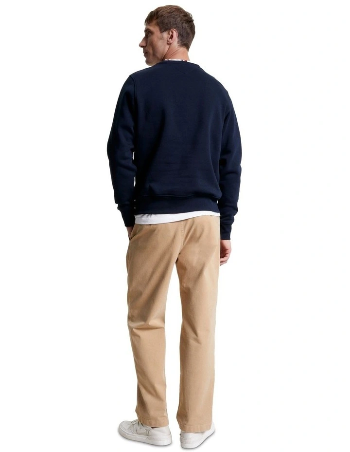 Hilfiger Monotype Flex Fleece Sweatshirt in Blue